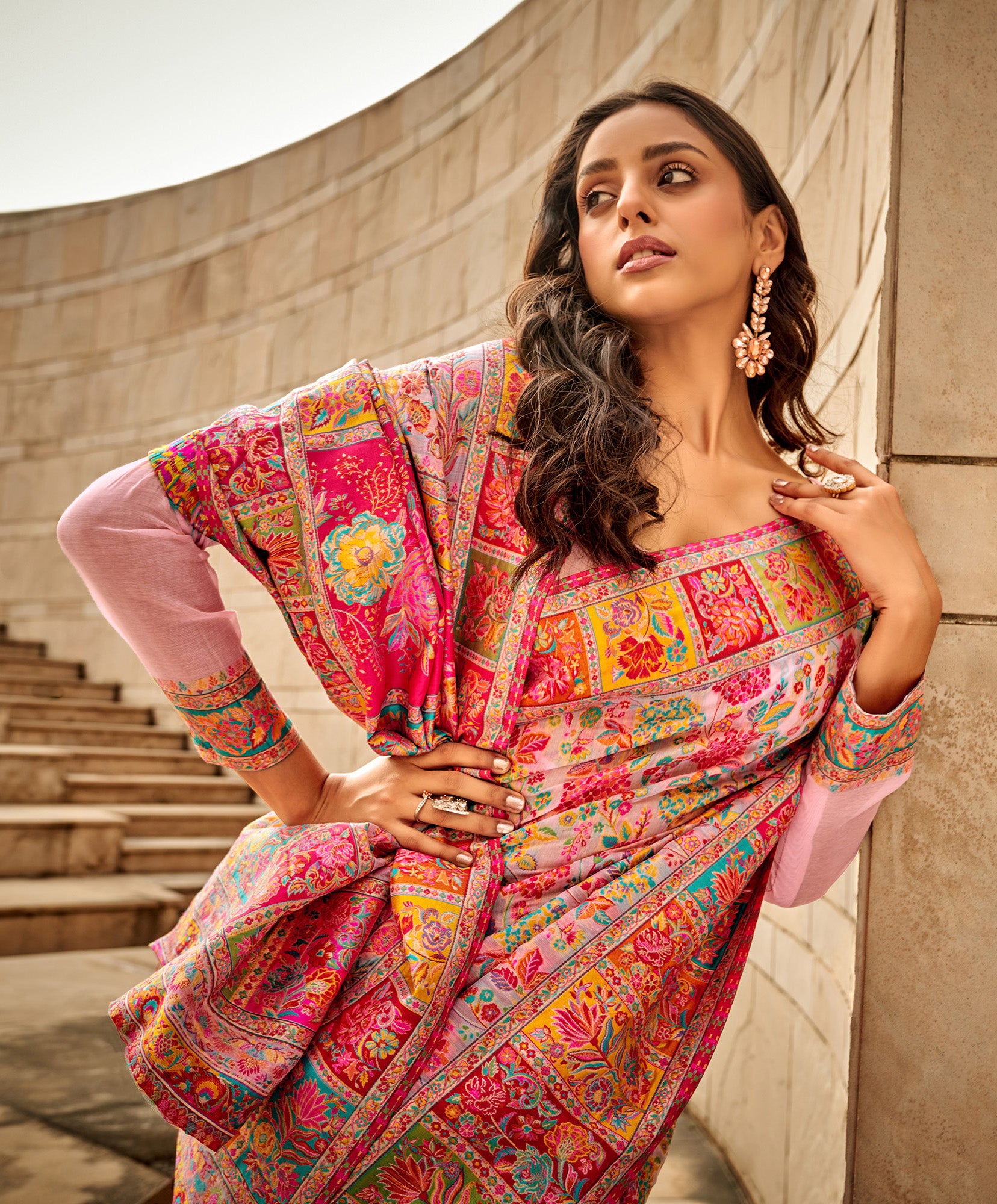Kabira Designer Premium Kashmiri Silk Saree