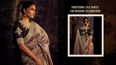 The Essence of Elegance: Exploring the Best Traditional Sarees for Wedding Celebrations
