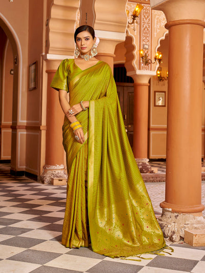 Purple Soft Silk Kanjivaram Saree featuring Zari Jacquard Work – Premium Designer Traditional Attire
